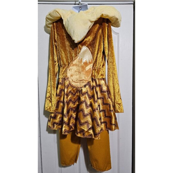 Pokemon Eevee Girls Costume 4-6 Soft Dress Tail Halloween Kids Disguise NO EARS - Picture 2 of 3